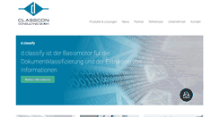 Desktop Screenshot of classcon.de